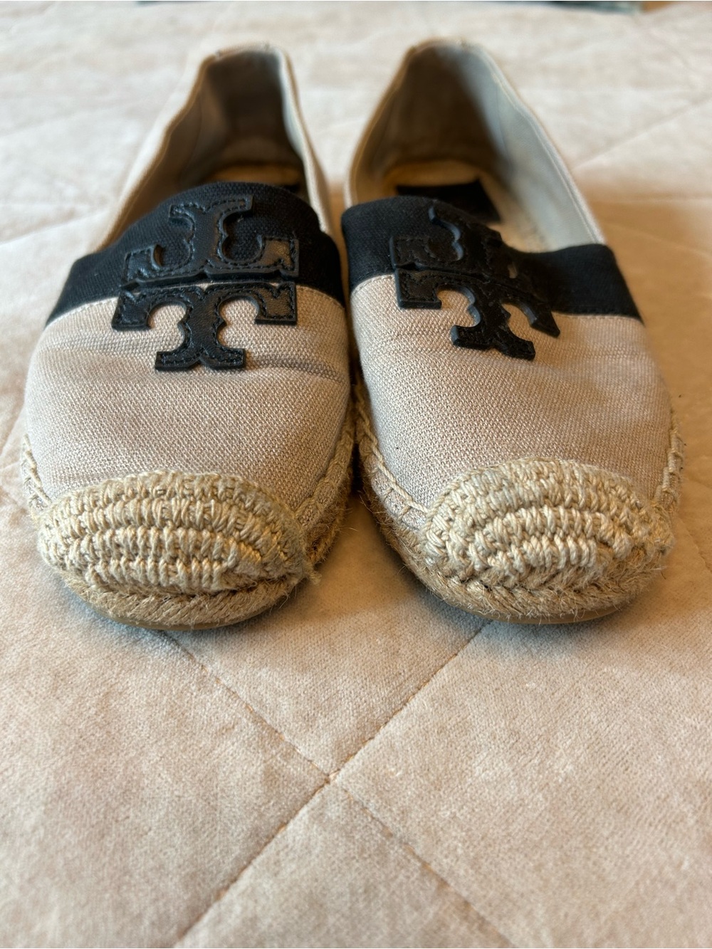 Tory Burch Espadrille Flats women’s size 7 - Picture 3 of 8